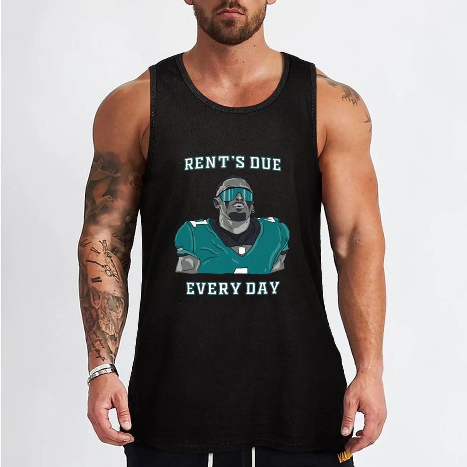 Jalen Hurts Tank Top Sleeveless T-shirt sexy clothes men