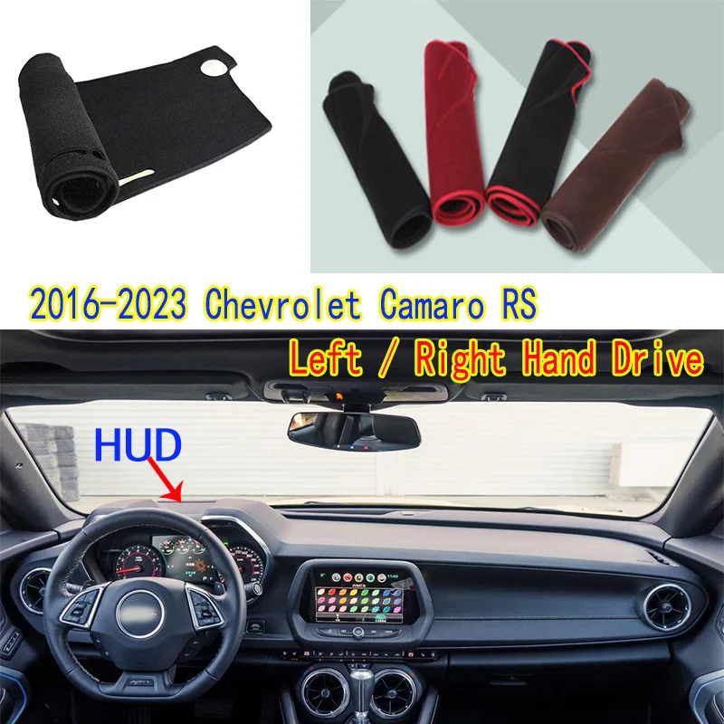 

For 2016-2023 Chevrolet Chevy Camaro RS SS Car-Styling Dashmat Dashboard Cover Instrument Panel Insulation Sunscreen Pad