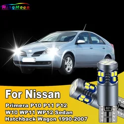 2Pcs T10 LED Bulbs Parking Lamp For Nissan Primera P10 P11 P12 W10 WP11 WP12 Sedan Hatchback Wagon 1990-2007 Clearance Lights