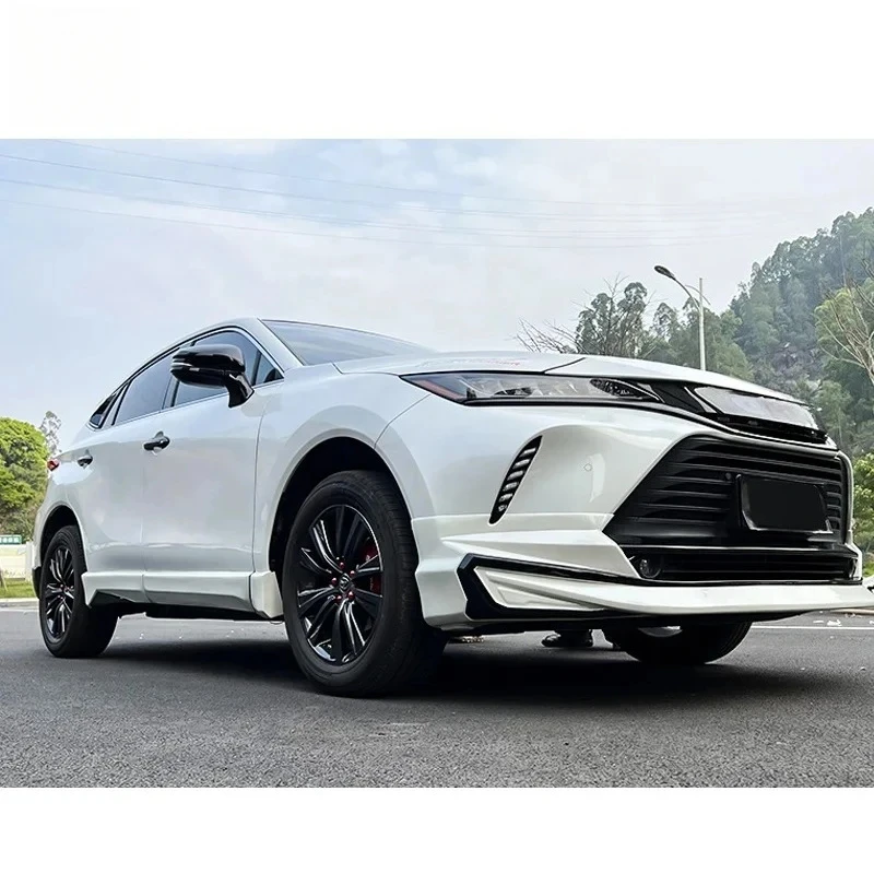 

New Design ABS Material Car Bumpers Front Lip Rear Lip Side Skirts Exhaust System Her 2022 Car Bodykit