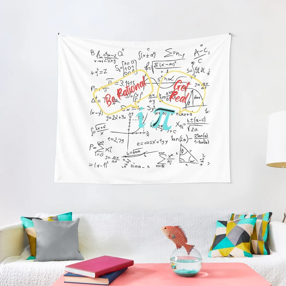 

Be Rational Get Real Tapestry Room Decoration Accessories Cute Room Things Decoration Wall Tapestry
