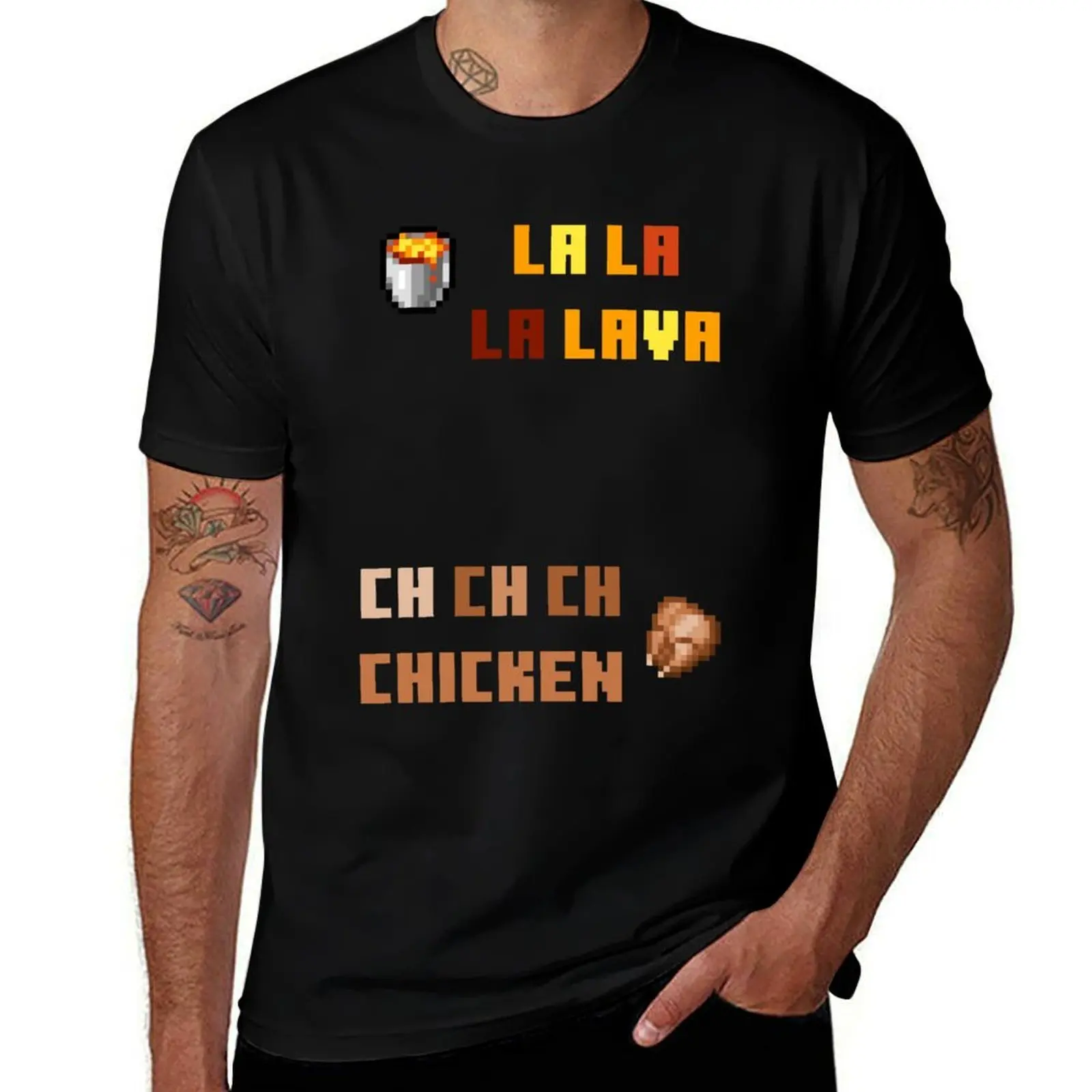 

Lava slim shirt man percent designer t Steves for Chicken T-Shirt fit cotton shirts 100 for t man t shirt man