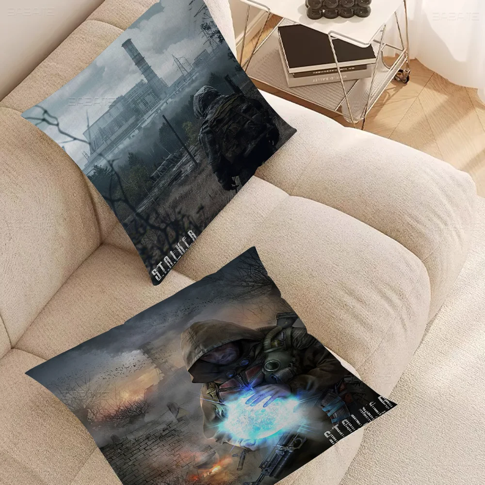 Stalker Game Decorative Room Aesthetics Pillow Case Home Decor Bedroom Sofa Bed Couch Pillow Cover 45x45