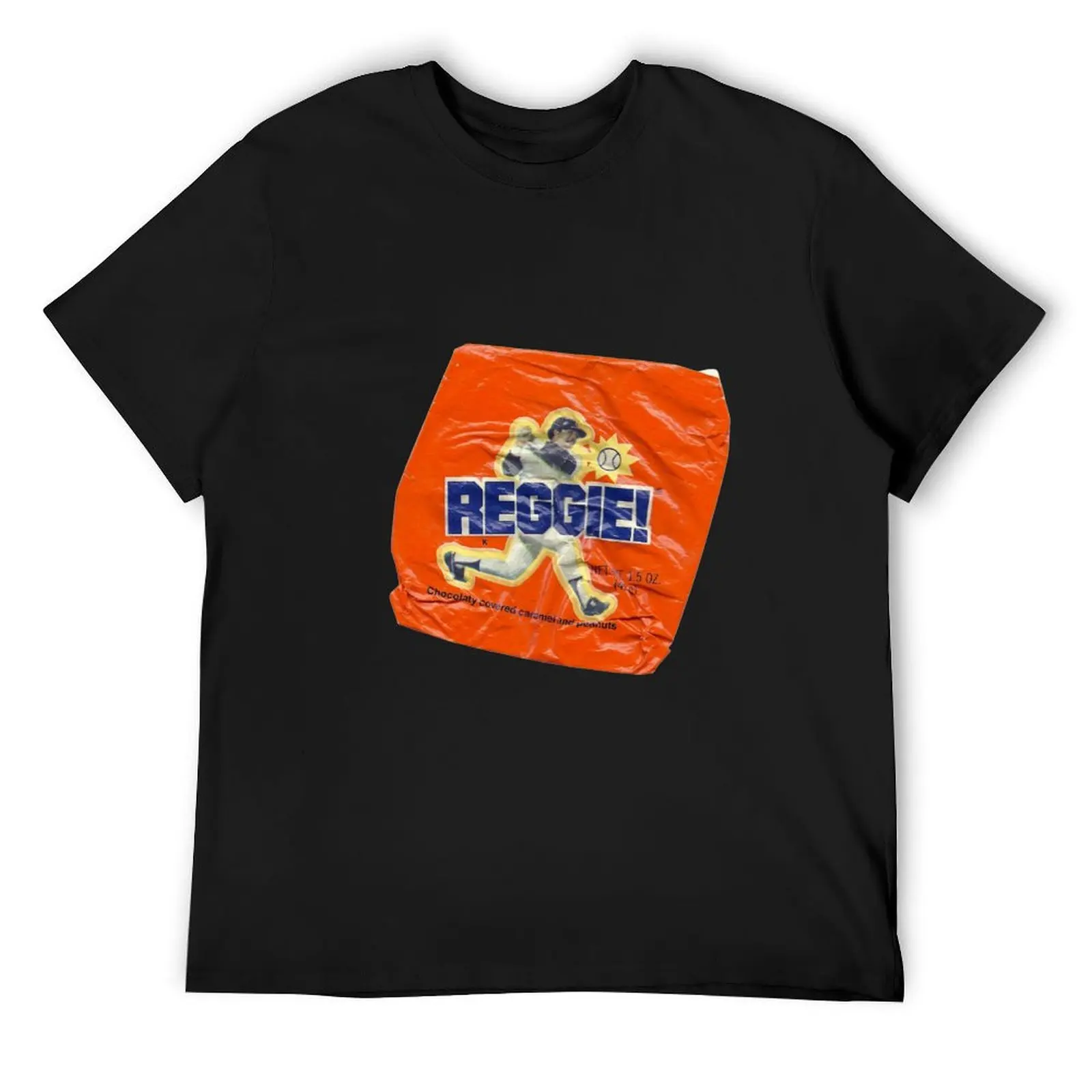 

reggie bar T-Shirt cute clothes Man t-shirt summer clothes cotton t shirt men