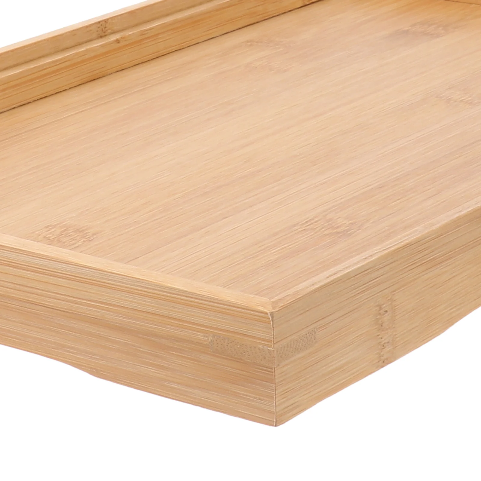 

Bamboo Tea Storing Pallet Water Proof Wooden Plate Woven Serving Tray Food Flat