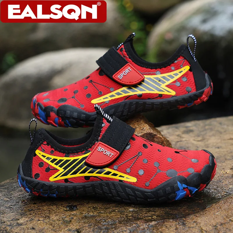 

Lightweight Children's Quick-Dry Beach Shoes Breathable Barefoot Swimming Aqua Shoes for Boys Girls Outdoor Sport Non Slip
