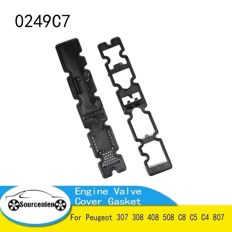 0248P7 0248R6 0248P6 0249C7 0249C8 Auto Parts Engine Valve Cover Gasket for Peugeot 307 308 408 508 C8 C5 C4 807 Intake Exhaust