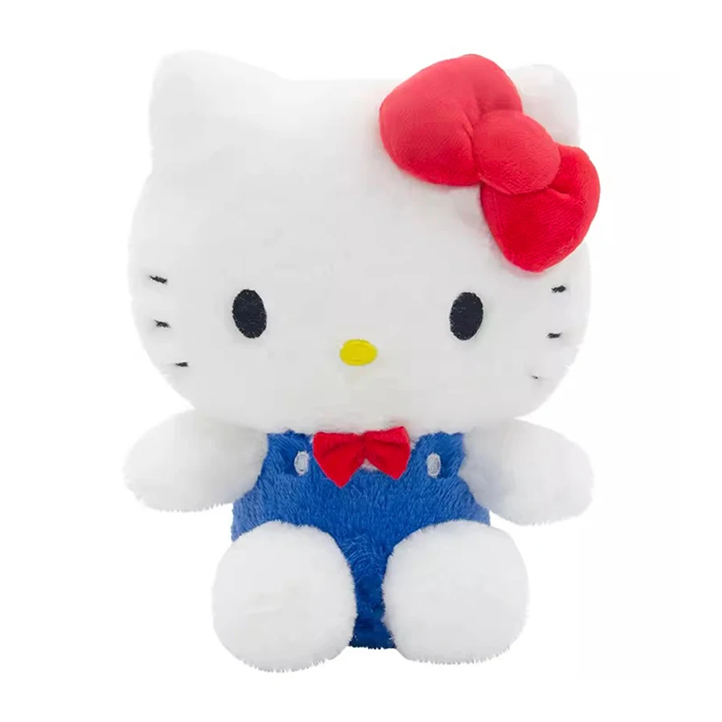 

Sanrio Plush Toys 23cm Hello Kitty 50th Anniversary Plush Doll Fashion Boutique Doll Stuffed Pillow Children's Birthday Gifts