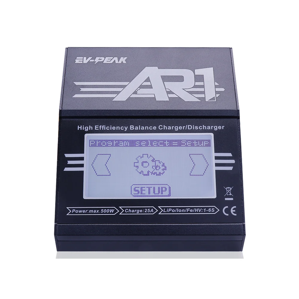 

EV-PEAK AR1 25A Multi Function Intelligent Touch Screen Balance Charger / Discharger