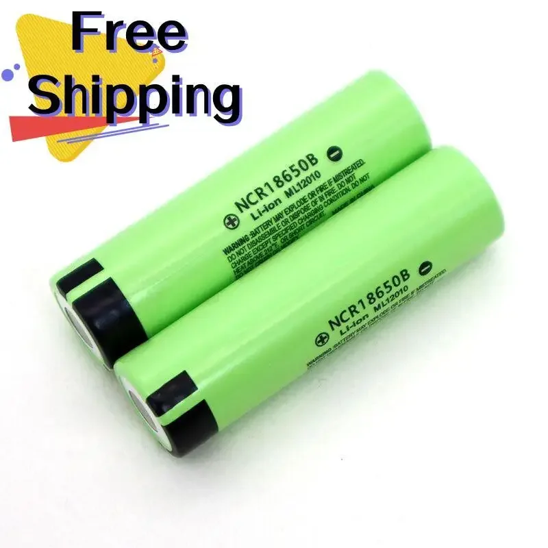 NEW 18650 3400mAh 18650 3.7V Battery Lithium-ion NCR18650B Rechargeable Battery Ncr18650b Battery Ncr18650b Panasonic 3400mah