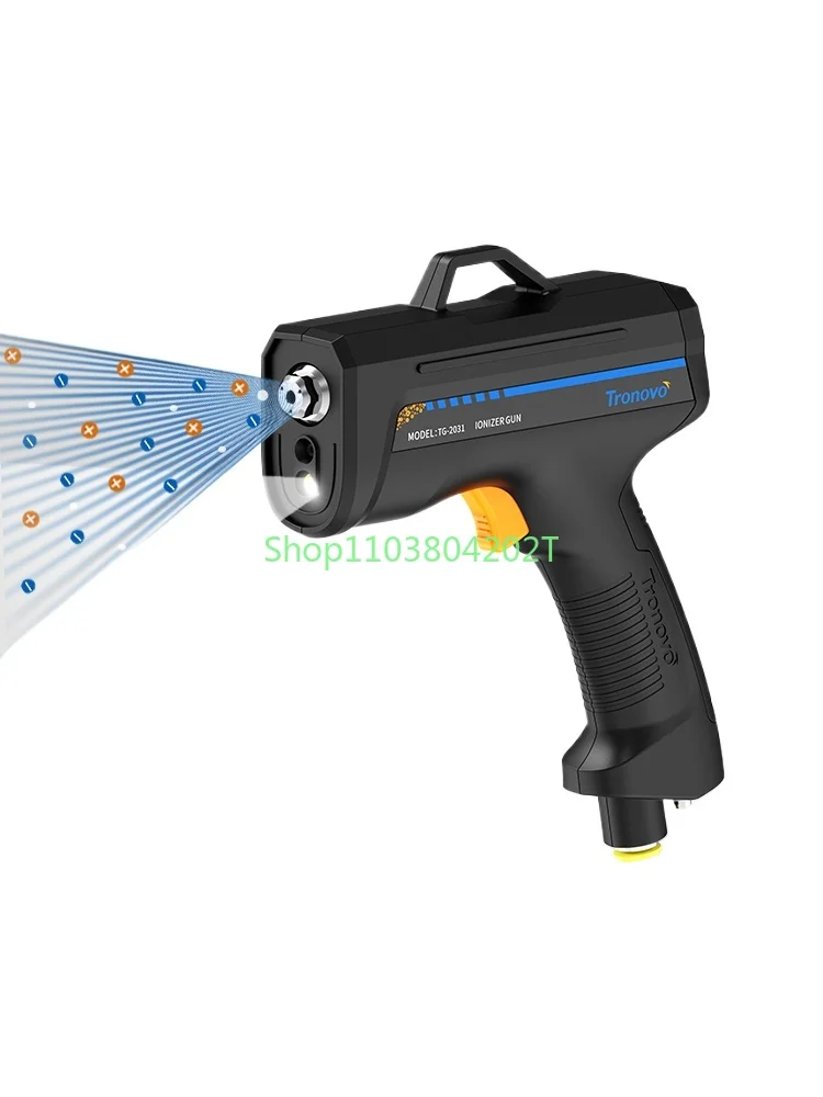 AI Pulse Ionizing Air Gun Fast Destatic Electric Dust Removal Electrostatic Eliminator Tg2031 Handheld Blower