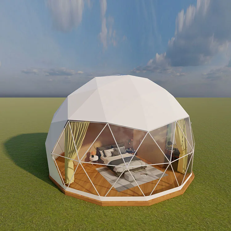Dining/Cafe Event Waterproof Pvc Clear Dome Transparent Igloo Dome Tents