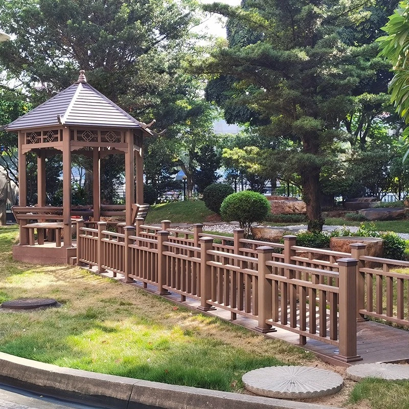 Pavilion four corners hexagonal park ancient building outdoor waterproof classical Chinese