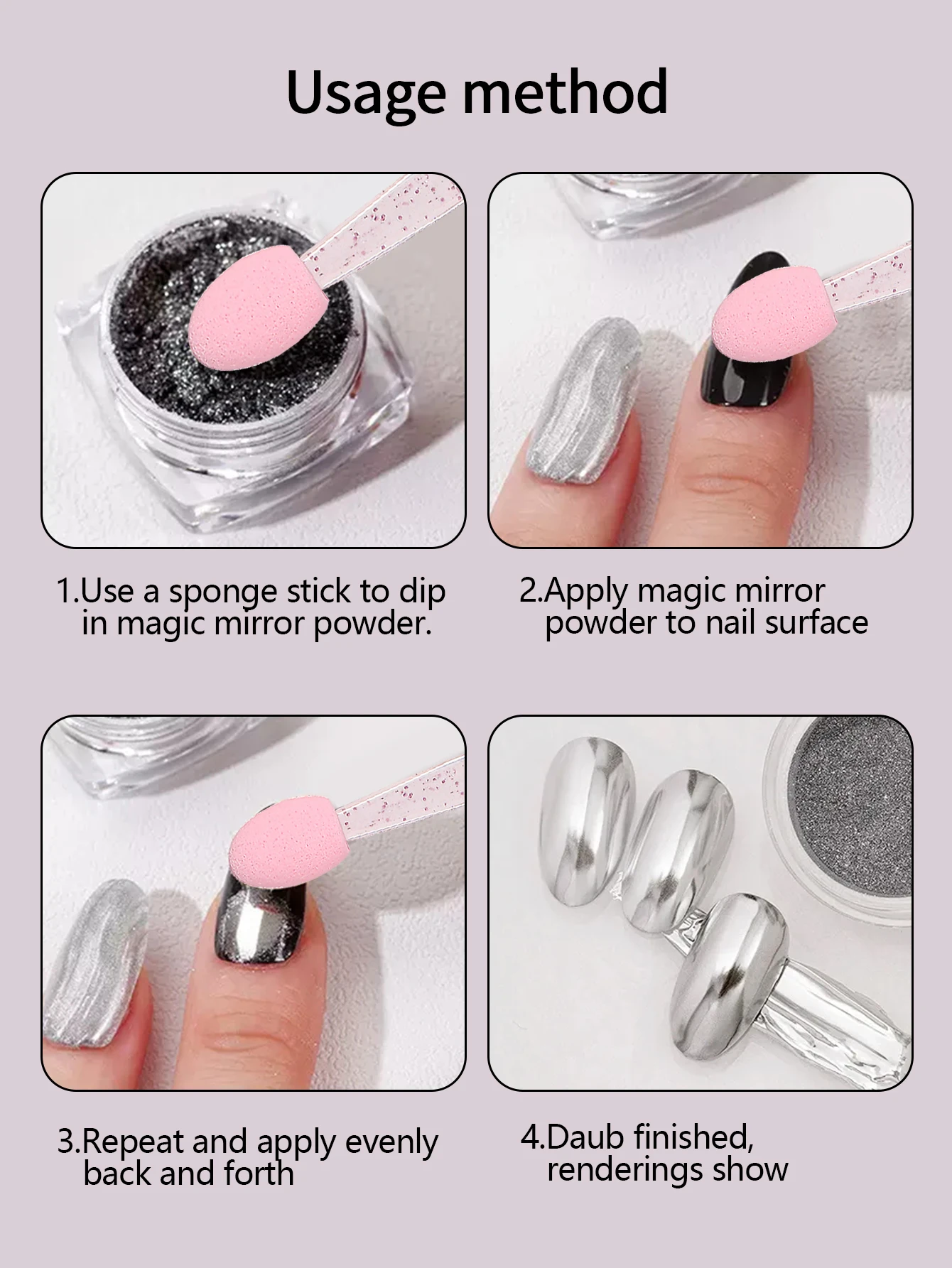 10/20/50/100PCS多機能双頭スポンジアイメイクブラシは、ネイルの汚れや汚れツールとしても使用できます。