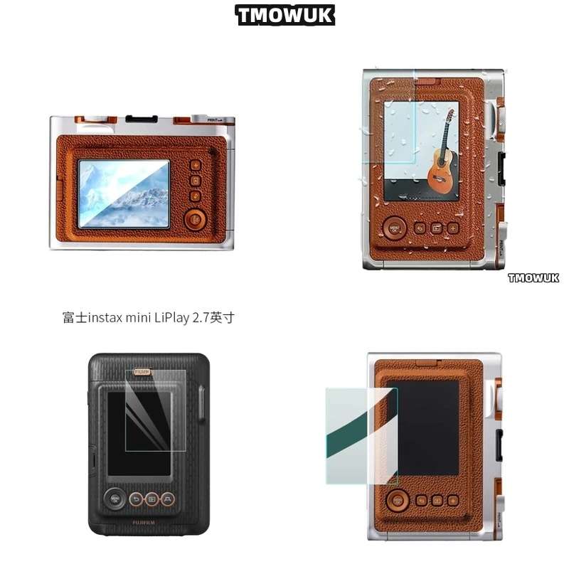 

For Fujifilm Instax Mini LiPlay, Advanced Nano Technology, Superbly Protected Camera Screen.