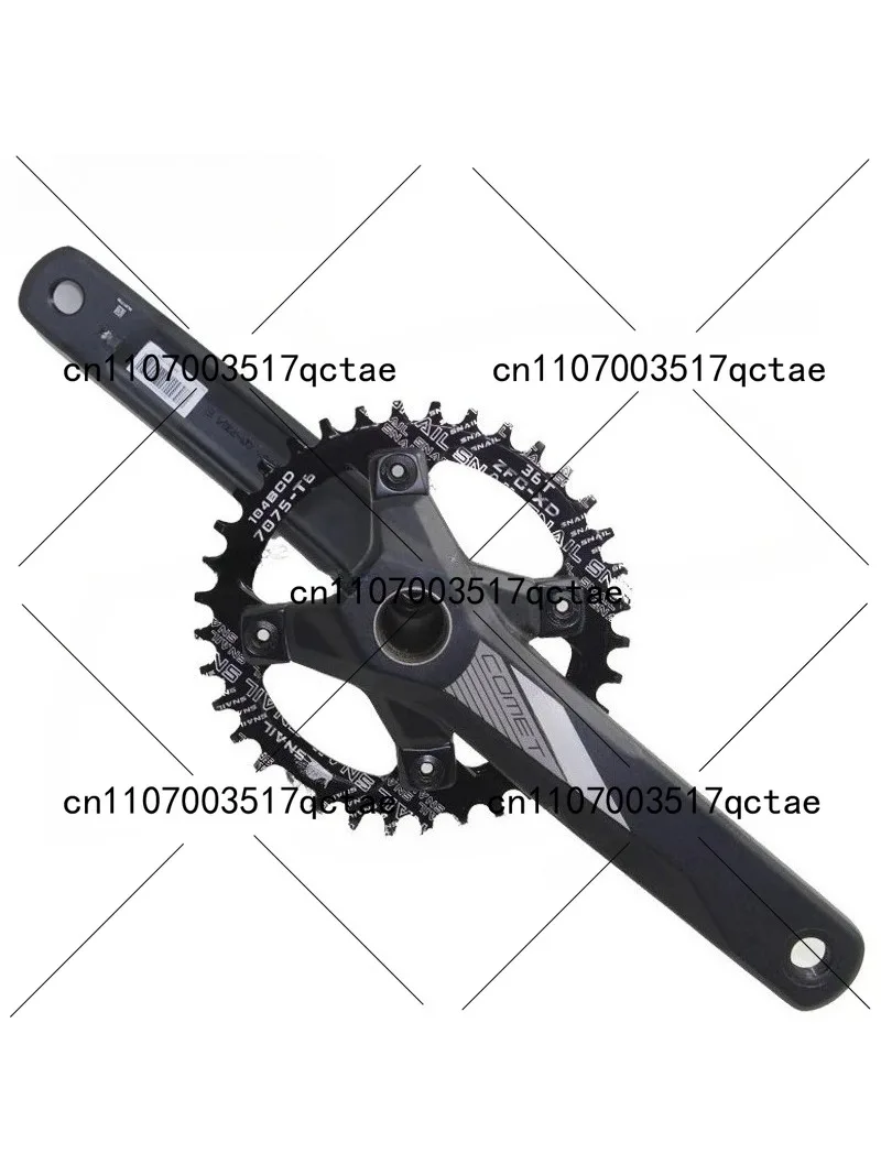 CK7154 Crankset 9/10/11/12 Speed Positive Negative Tooth Single Chainring for Folding Bike & Mountain Bike Modification Parts