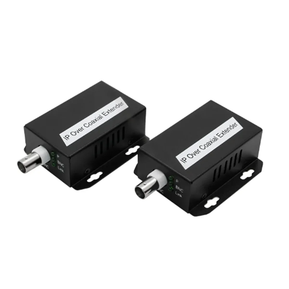 Transferencia de red IP a extensor Coaxial AB53 de transmisión de Cable de red a línea coaxial convertidor Ethernet de 500M para CCTV