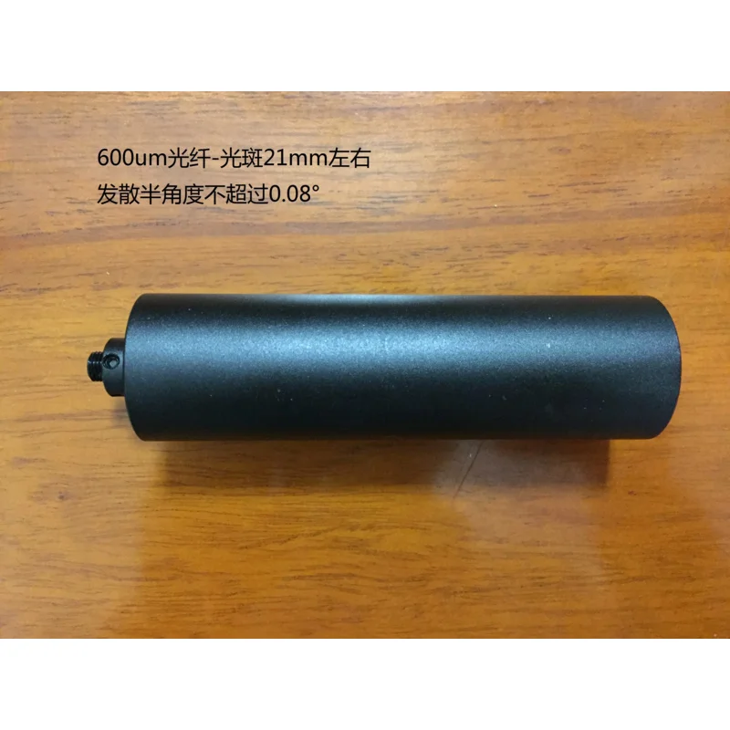 Fiber collimator 84-uv-100 quartz fiber focusing mirror coupling sma905 lens focal length 100mm