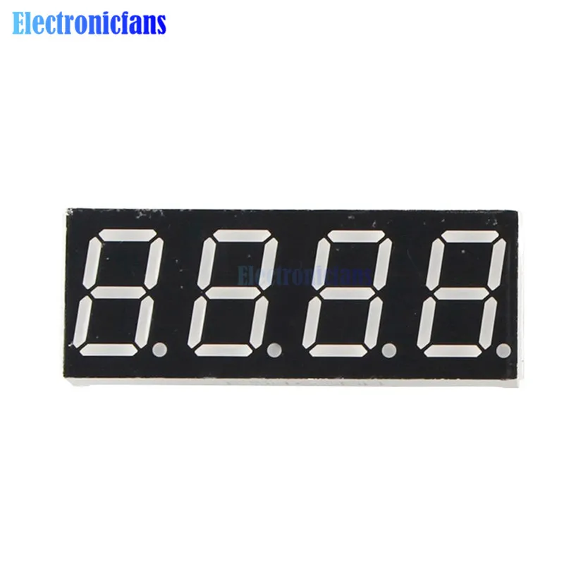 0.56 Inch Led Display 7 Segment 1 Bit/2 Bit/3 Bit/4 Bit Digit Buis Rood gemeenschappelijke Kathode/Anode Digitale 0.56 Inch Led 7 Segment