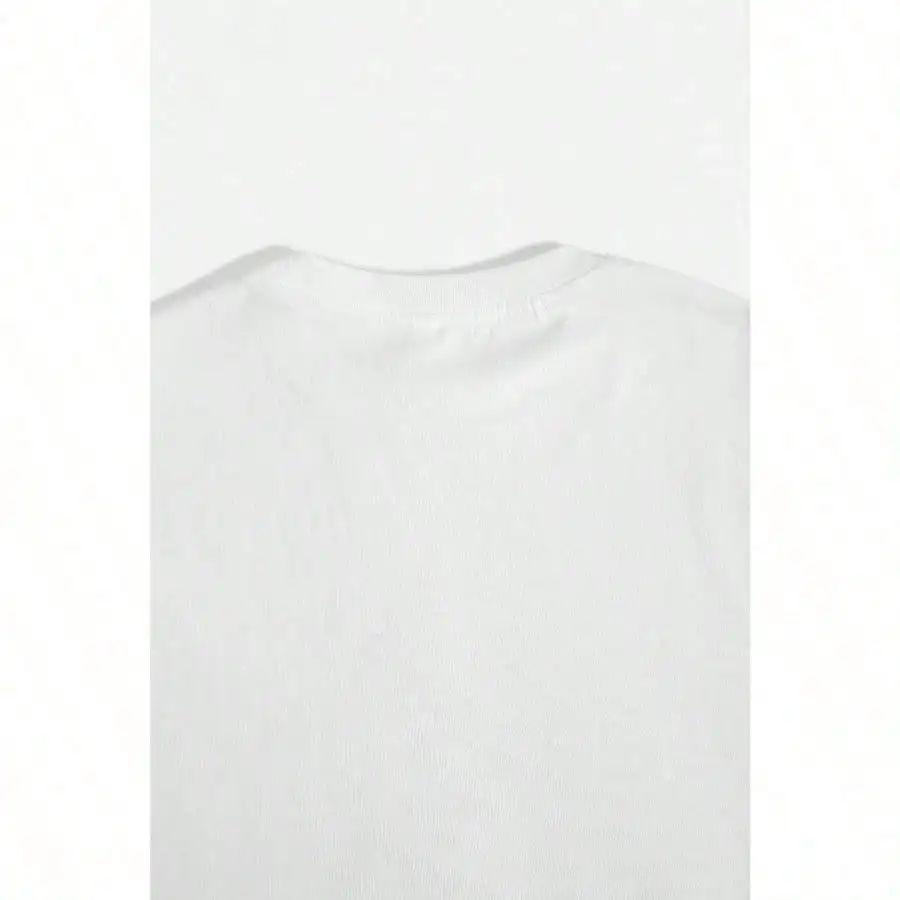 Comfortabel T-shirt met ronde hals en levendige graffitiprint, ontspannen pasvorm, korte mouwen voor warm weer, perfect voor seizoensovergang