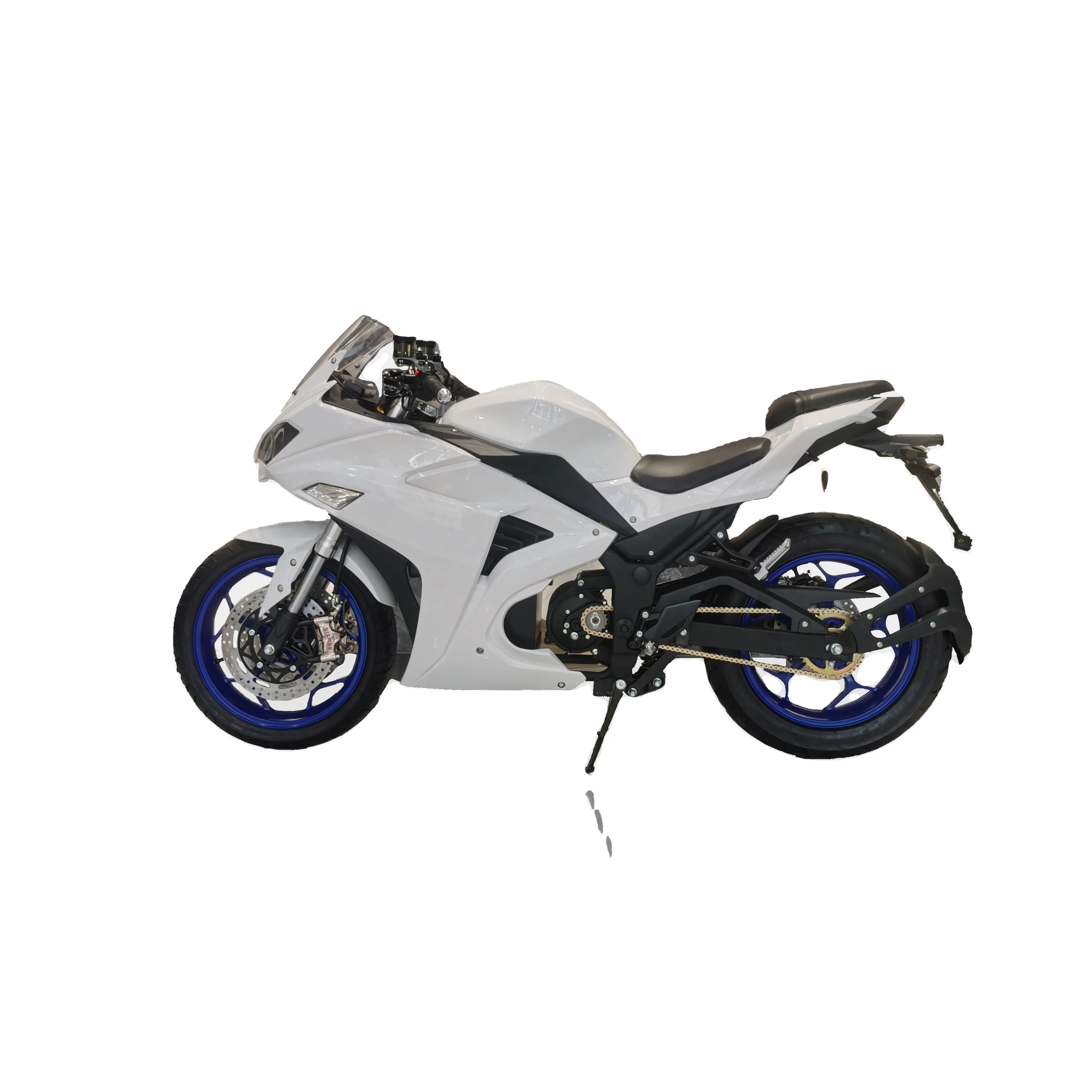 factory 72v Mid-mounted motor 130km/h racing systems adult chain electric motorcycles Electric Scooters