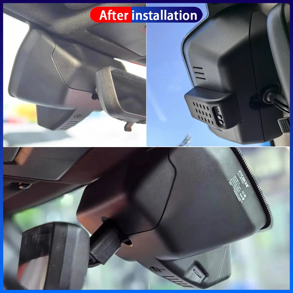 HighCity لكزس GX 550 550h GX550 GX550h J250 2024 2025 2026 داش كام كاميرا DVR 4K للرؤية الليلية التوصيل والتشغيل مسجل فيديو