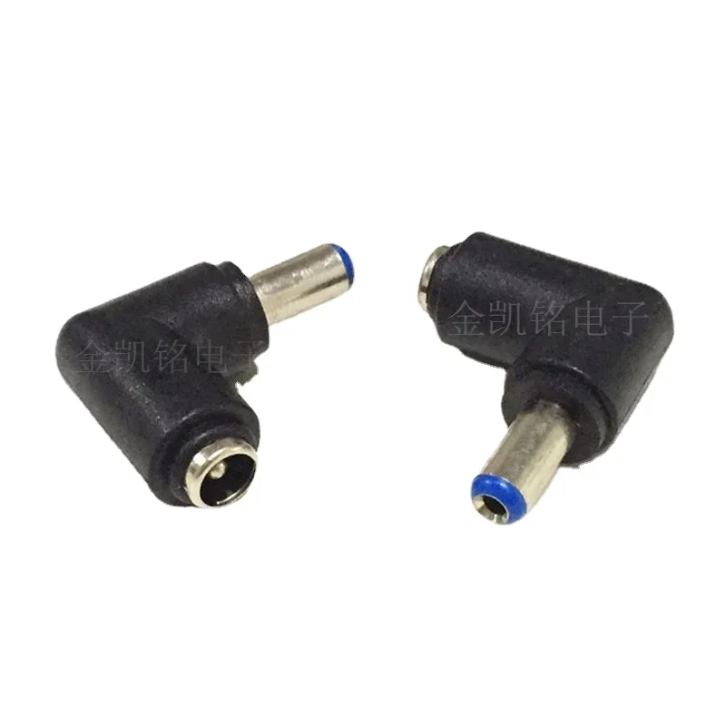 DC Male To Female 90-Degree Adapter - DC 5.5*2.1mm Straight To Right Angle Converter - 12V Monitor Test