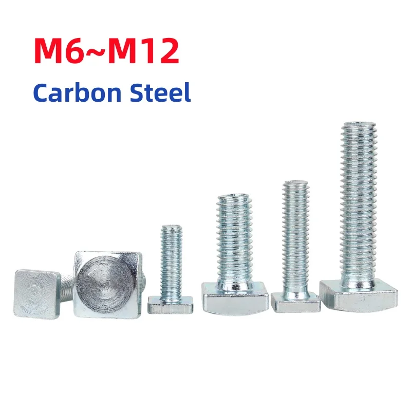 M6 M8 M10 M12 Galvanised Carbon Steel Hexagon Head Expansion Screws Concrete Anchor Built-In Tension Bolts