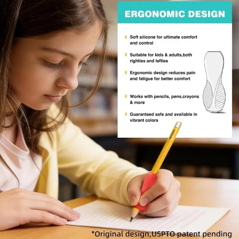 Pen Holder Grips Writing Aid for Children Writing Correction Posture Corrector