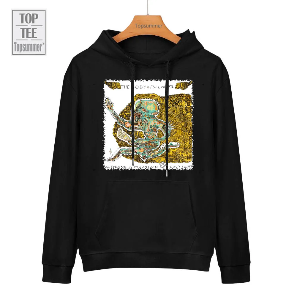 

Ascending a Mountain of Heavy Light Album Sweatshirt The Body Tour Hoodies Mens Emo Streetwear Sweatshirts Big Size Clothings