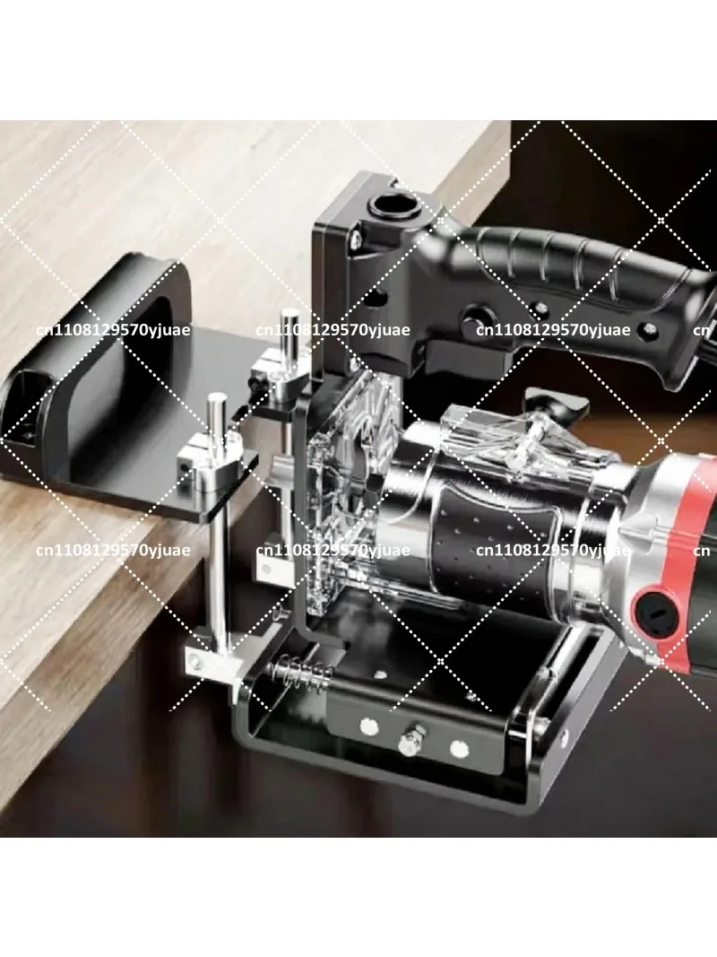 Woodworking Invisible Fastener Opening Punch Locator Slotted Bracket Cabinet Board Side Hole Fixing Clip