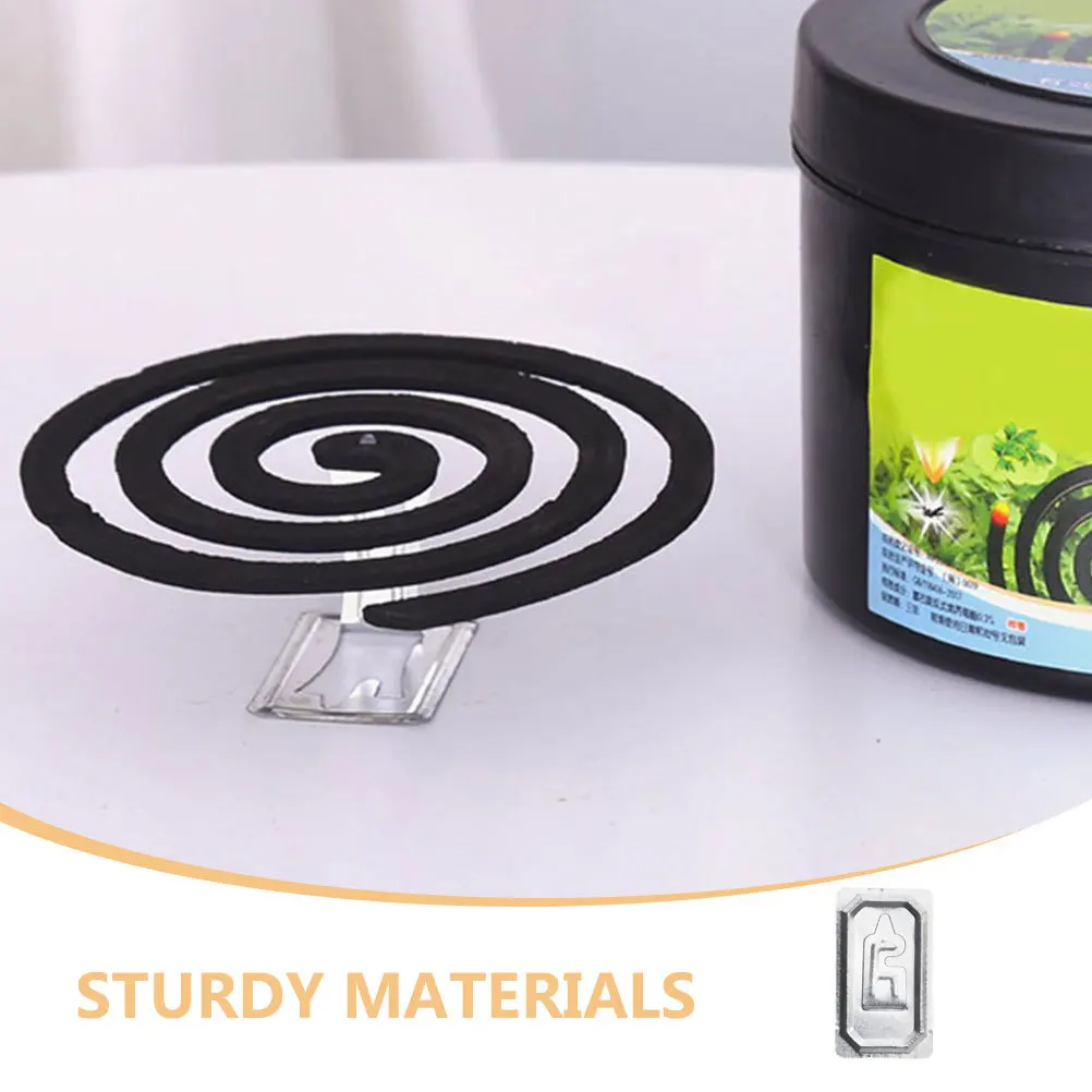 

50Pcs Holders Iron Stable Desktop Supportive Stand for Home Office Bedroom Rack Fireproof Incense