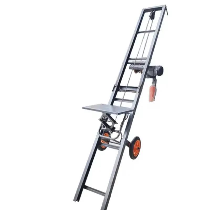 

Electric Mobile Elevator Hoist Feeder Mobile Platform Vehicle-Mounted Cargo Loader Unloader Fish Pond Fish Lifter