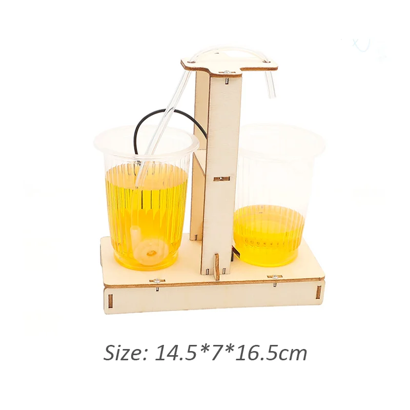 DIY Wasserspender Modell Wissenschaft Spielzeug Teenager Zusammengebautes elektrisches STEM Kit Experiment Lehrmaterial für Kinder Pädagogisch – Detail 8