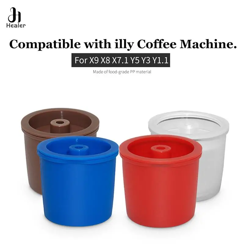 Kitchen Reusable Coffee Filter Iperespresso Capsule Refillable Coffee Capsulone Cup Compatible Illy Machines Refill Coffee Filte