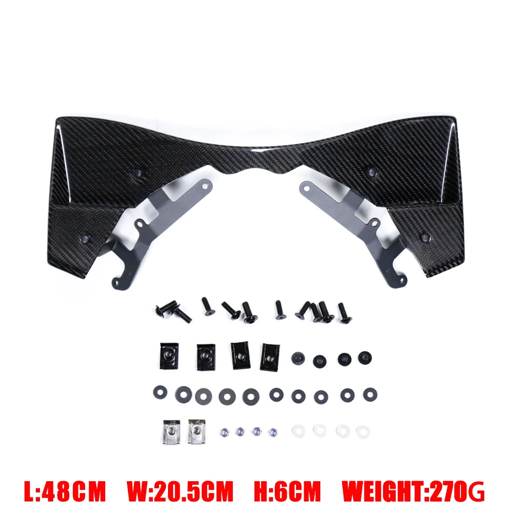 For Suzuki GSXR1000 2017 2019 2020 2021 2025 2026 Carbon Fiber Motorcycle Winglets Wings Fairing Kits