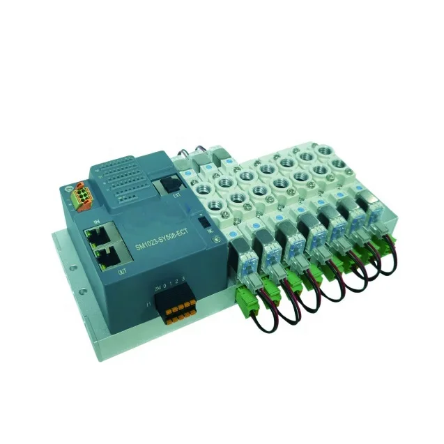 EtherCAT PROFINET TCP/IP EtherNet/IP CC-Link IE CC-Lnk V2 valve island valve terminal valve manifold