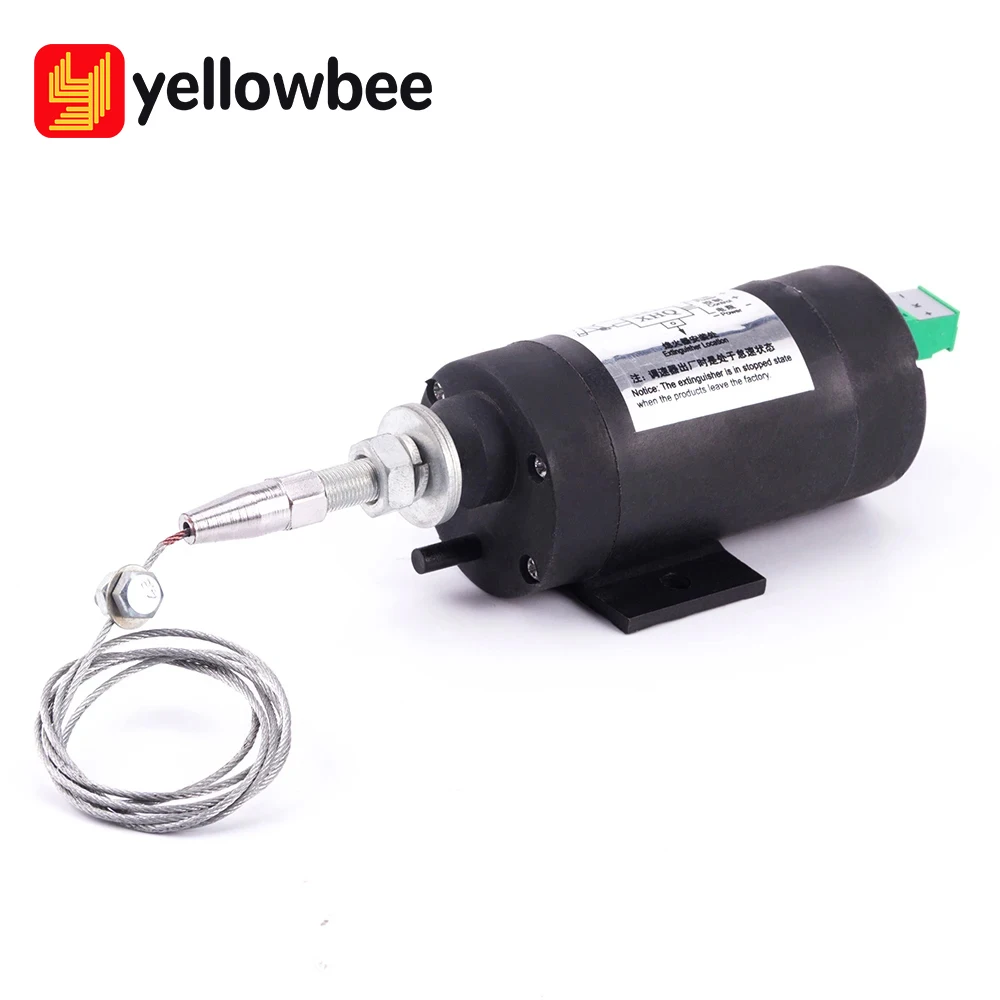 Factory Supply HIgh Quality XHQ-PTG Open Type Flameout Device Diesel Engine Stop Solenoid 12V/24V Optional From XINCHAI 1PCS