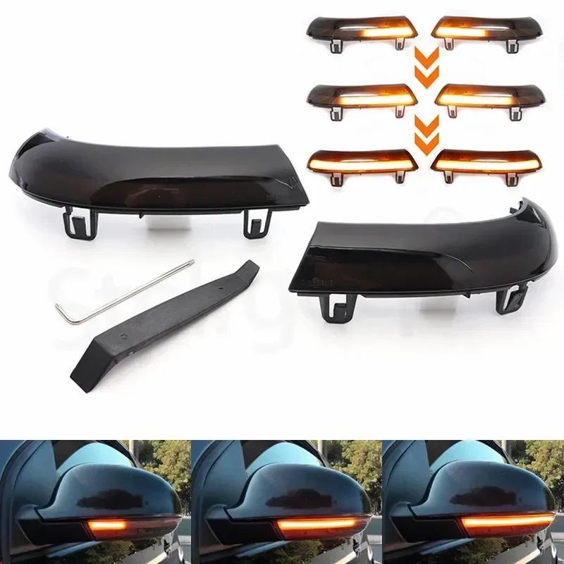 Dynamic Blinker Turn Signal LED For Volkswagen GOLF 5 GTI Variant Jetta MK5 Passat B5.5 B6 Plus EOS Sharan SuperB Mirror light