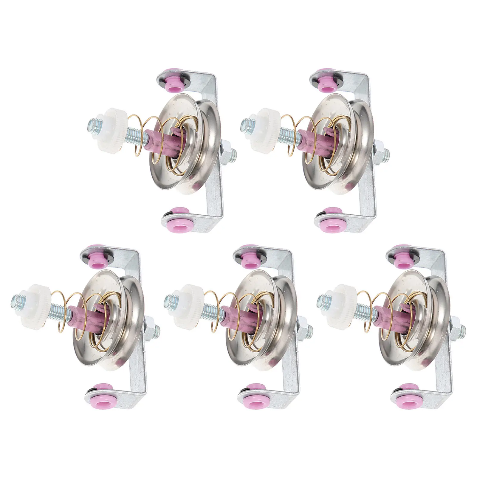 

5Pcs Professional Sewing Thread Tensioner for Belt Loom Weaving Machine Tensioning Part Precision Adjustment Low Noise Efficient
