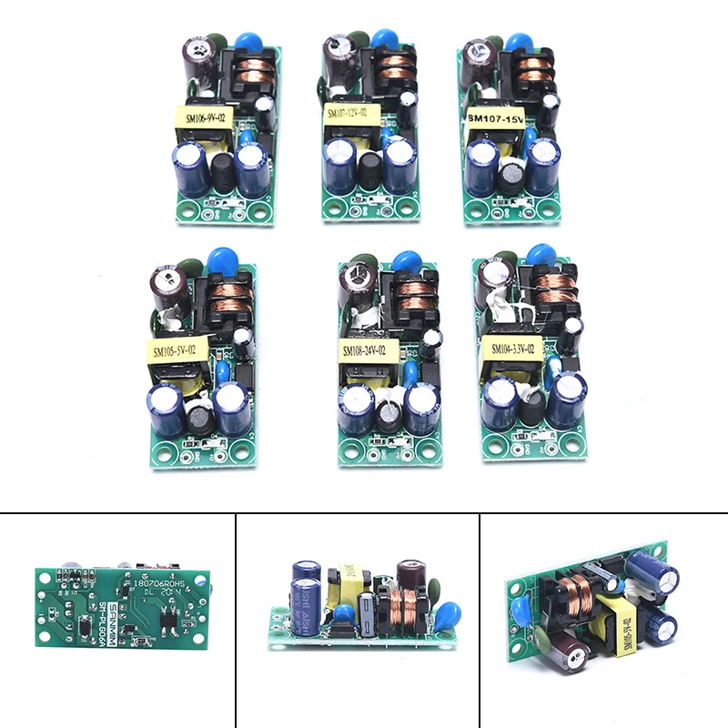 Hot sale AC-DC 3V 5V 9V 12V 15V 24V Isolated Switching Power Supply Module Board PLG06A