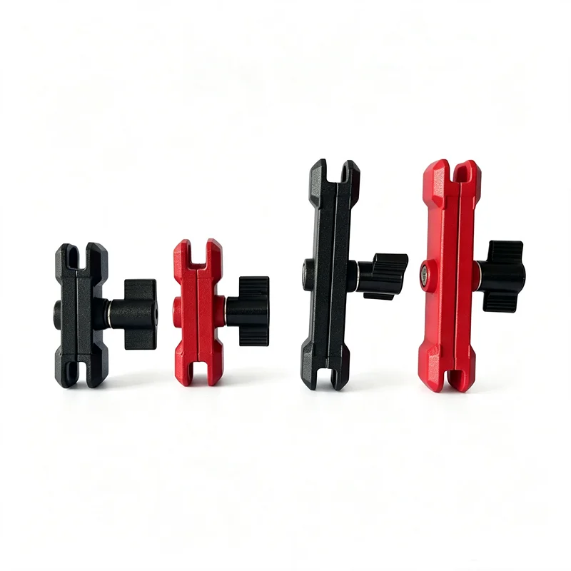Motorcycle Camera Extension Arm Metal 6cm /9cm Double Socket Arm for 17mm Ballhead Mounting Base