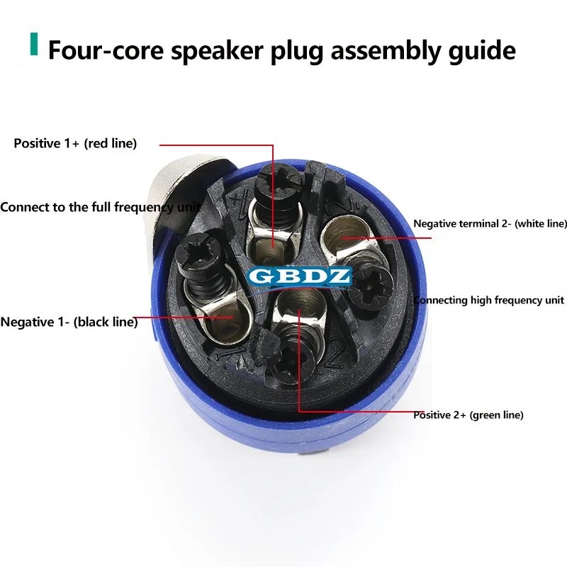 NL24FX NL2FX كابل مكبر صوت احترافي 2/4/6/8-core وصلات صوت Type-C XLR اتصال معدات الصوت بين موصل الكابل #5