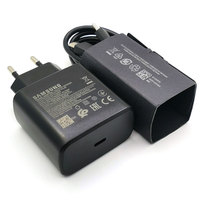 Samsung 45W Charger Super Fast Charge Adapter for Galaxy S24 S20 S21 S22 S23 Note 20 Ultra Z Flip Fold 6 5 4 3 For iPhone 15 Pro