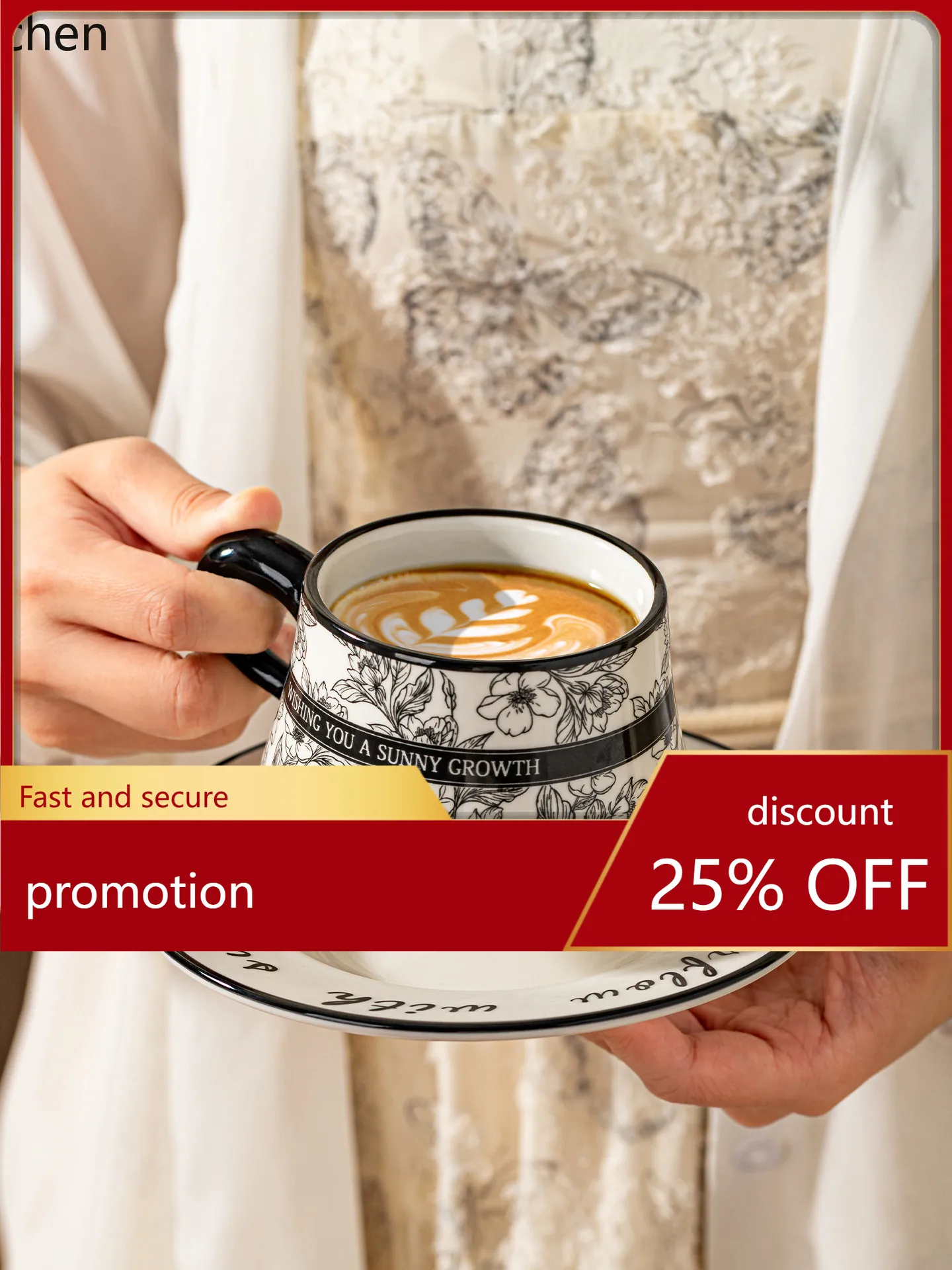 

YFY high-value coffee mug set gift box - premium & exquisite, perfect for , women's day, weddings, newlyweds, and birthdays
