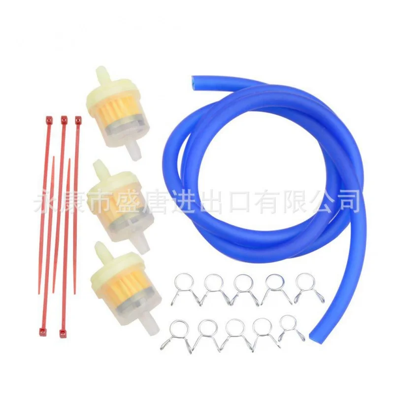 

Goofit Blue Gasoline Pipe with Oil Filter Circlip Total Length 100cm Outer Diameter 8mm Internal Strength 4mm