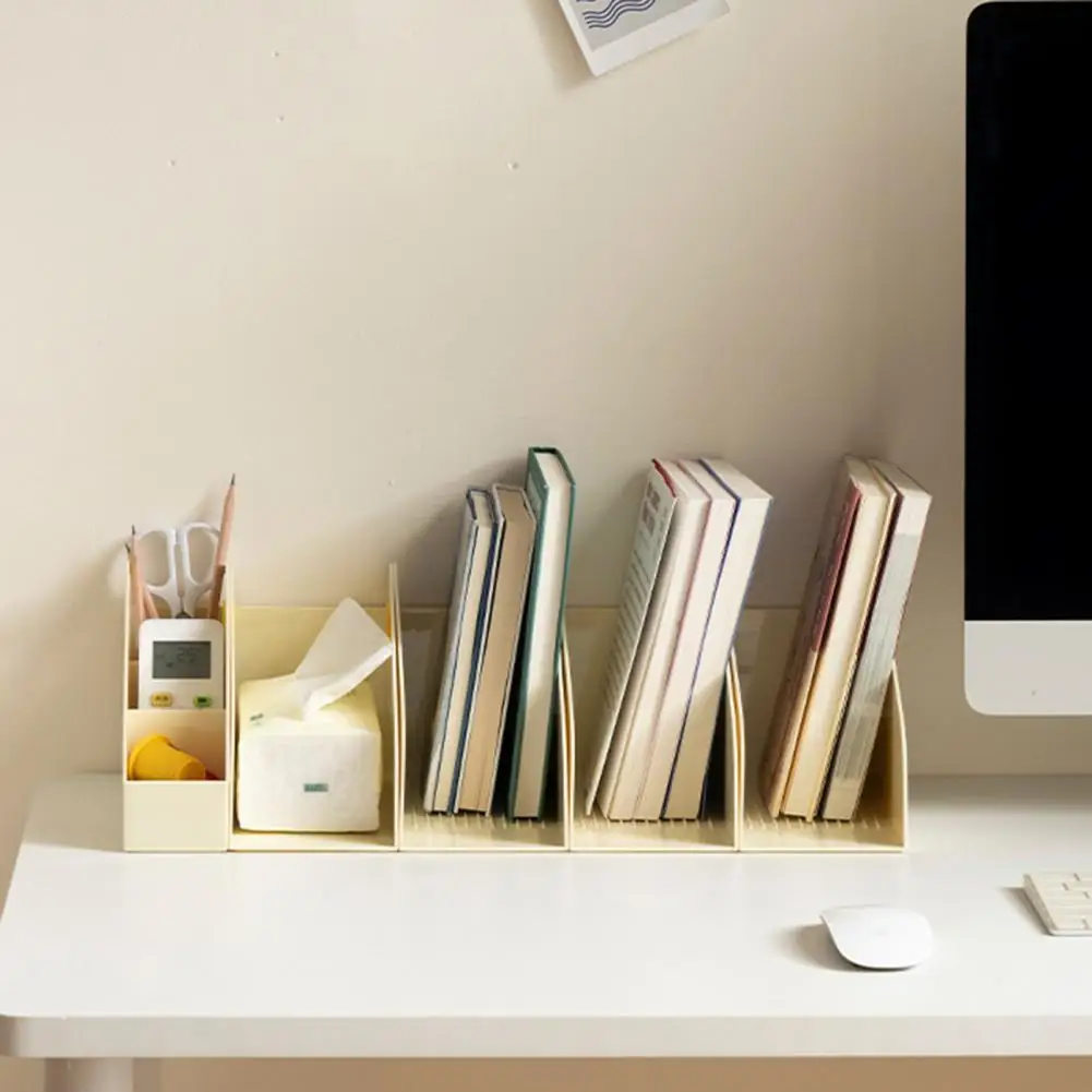 Convenient Compact Size Desktop Organizer Box Lightweight Multi-functional Book Pencil Sundries Storage Box Multipurpose