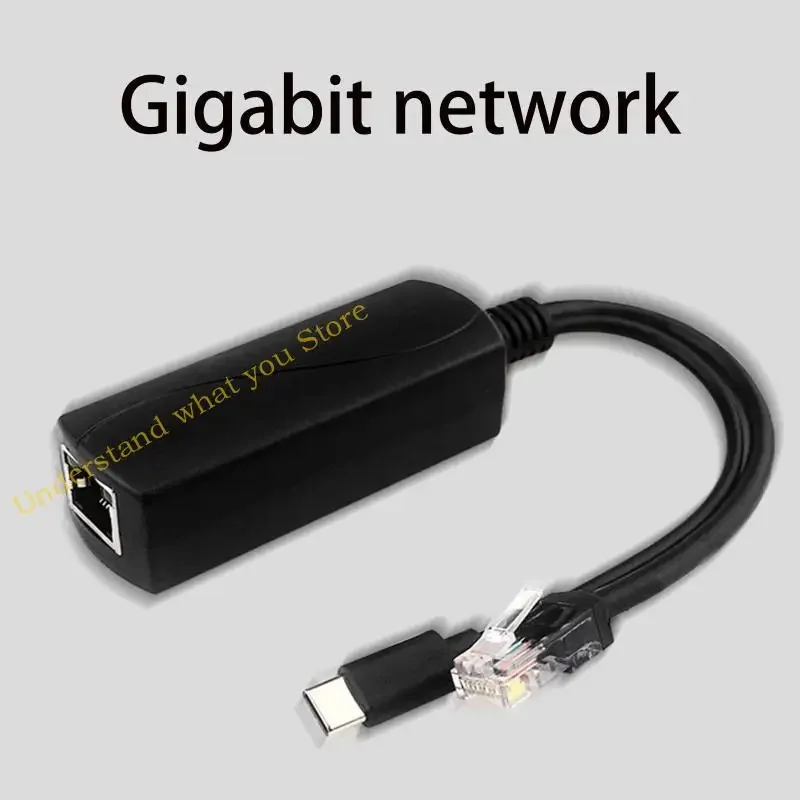 

J60A Gigabit PoE Splitter 5V 3A Power IEEE802.3af Power Over Ethernet Adapter