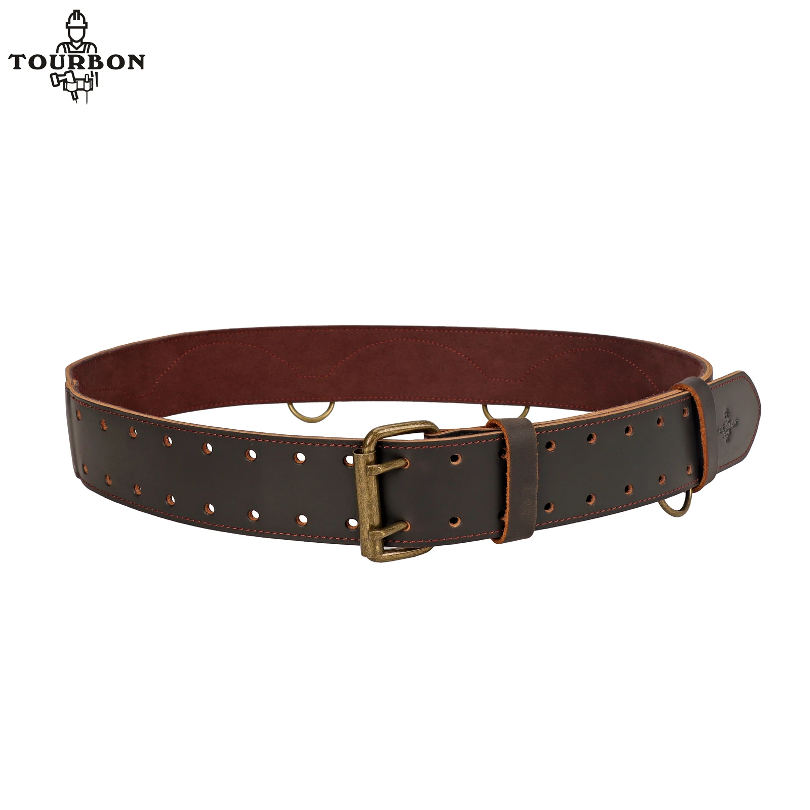 cinturon-de-herramientas-de-cuero-tourbon-con-5-presillas-para-martillos-alicates-y-destornilladores-ajustable-de-89-a-125-cm-35-a-49-pulgadas-para-carpinteros