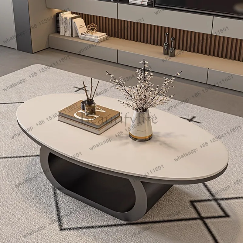 

Nordic Retro Coffee Table Vintage Bauhaus Minimalist Nesting Side Table Storage Space Saving